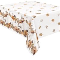 Thankful Harvest Rectangular Plastic Table Cover  54" x 84"