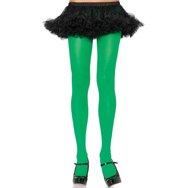 Nylon Tights Green