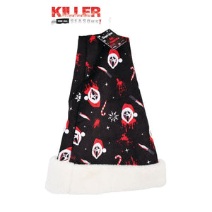 Creepy Christmas Ghost Face® Santa Hat