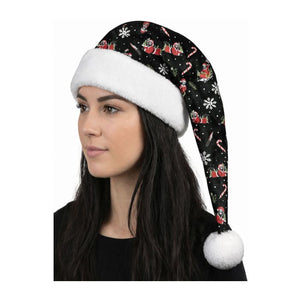 Creepy Christmas Ghost Face® Santa Hat