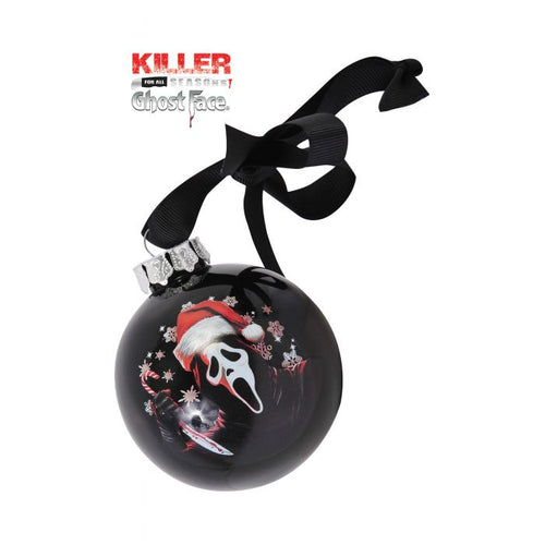 Creepy Christmas Ghost Face® 4" Ornament