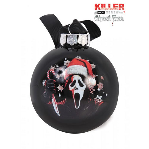 Creepy Christmas Ghost Face® 4" Ornament