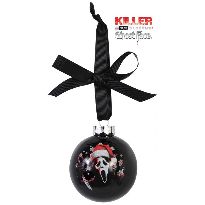 Creepy Christmas Ghost Face® 4" Ornament