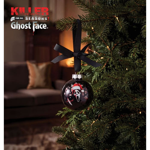 Creepy Christmas Ghost Face® 4" Ornament