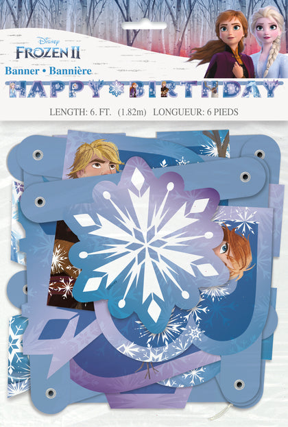 Disney Frozen 2 Large Jointed Banner