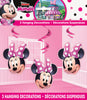 Disney Iconic Minnie Mouse Hanging Swirl Decorations  26