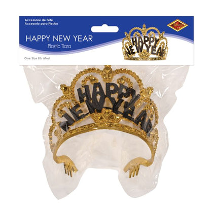 Plastic Happy New Year Tiara