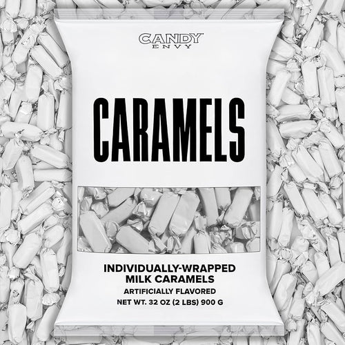 White Foil-Wrapped Caramels 32oz