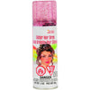 pink glitter hairspray
