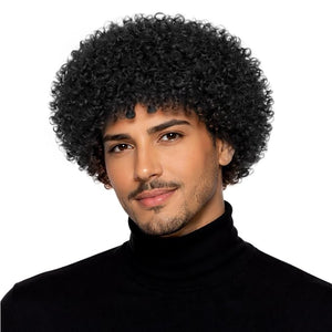 Short Afro Wig | Black