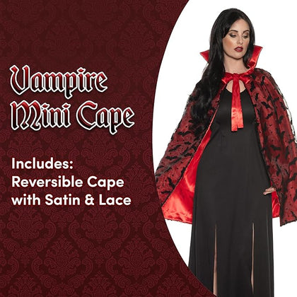 Women's Vampire Mini Cape