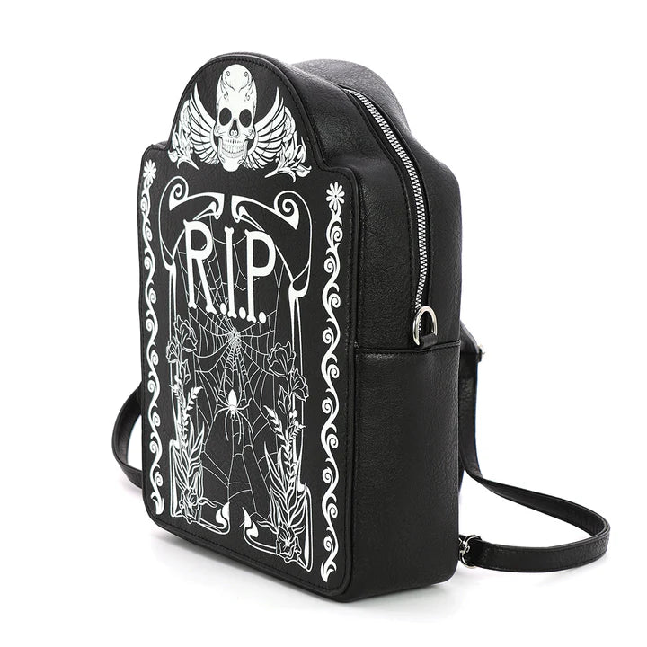 Glow In The Dark Tombstone Mini Backpack
