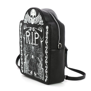 Glow In The Dark Tombstone Mini Backpack