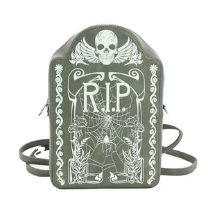 Glow In The Dark Tombstone Mini Backpack