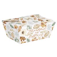 Family Thanksgiving Paper Take-out Boxes  8ct
