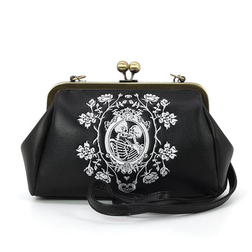THE LOVERS KISSLOCK BAG IN VINYL