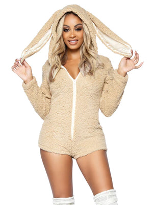 Beige Cuddle Bunny Costume | Leg Avenue
