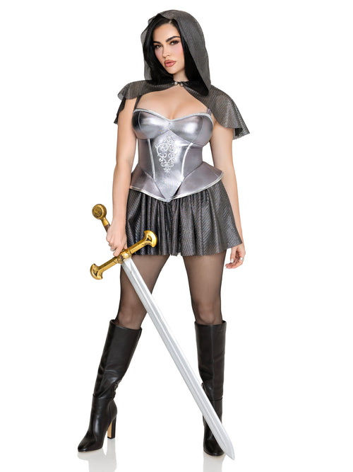 2 PC Rebel Knight Costume