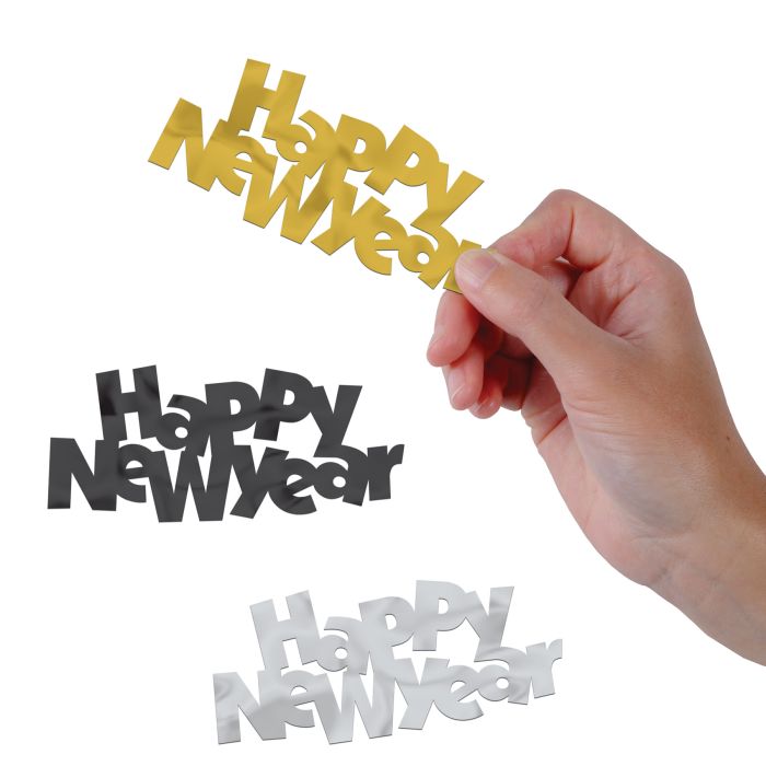 Jumbo Happy New Year Fanci-Fetti