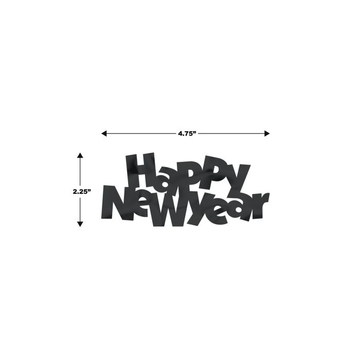 Jumbo Happy New Year Fanci-Fetti