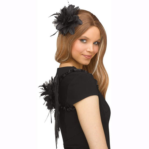 black wings and headband