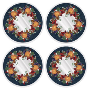 Plastic Fall Thanksgiving Placemats