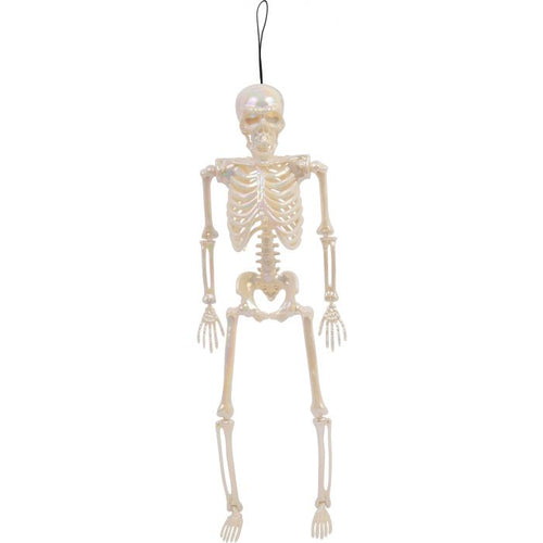 14" Skeleton White IRIDESCENT