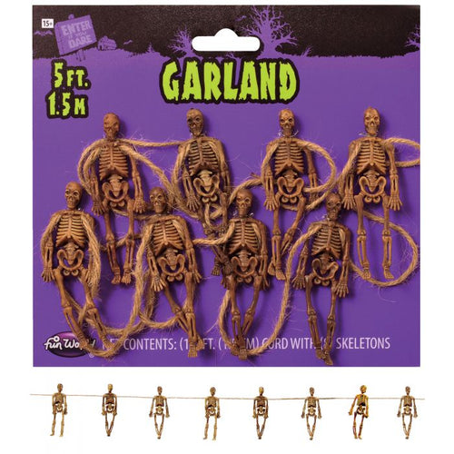 5ft Skeleton Garland
