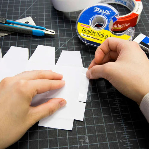Double Sided Permanent Tape 3/4" X 500" w/ Dispenser