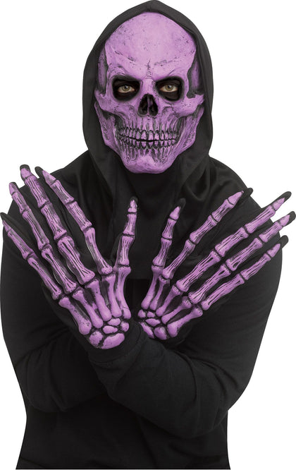 Skull Mask and Glove Set