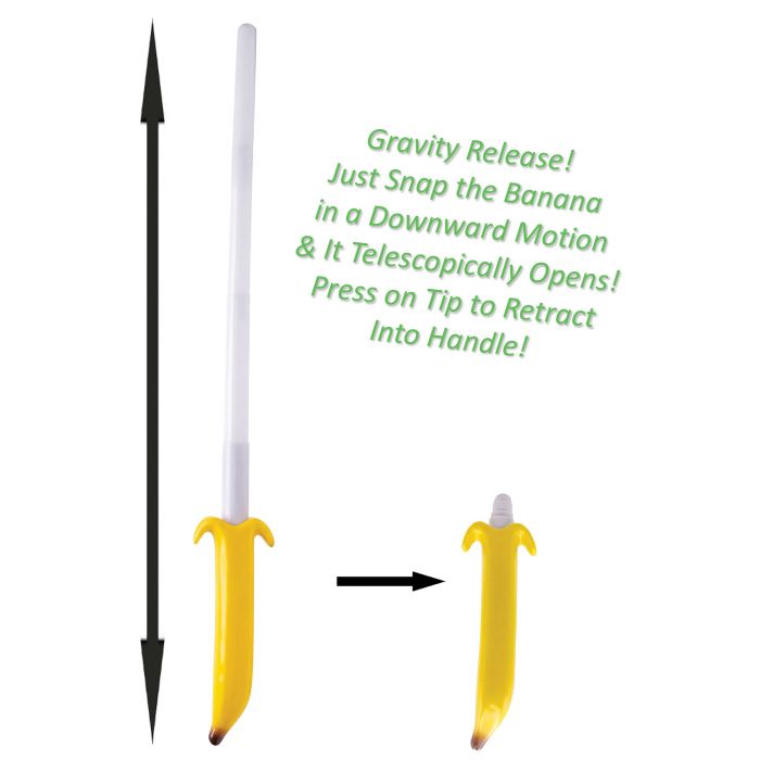 27" Banana Katana Retractable