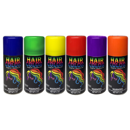 Fluorescent Hair Spray