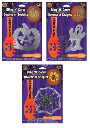 Carve and Bling Pumpkin Kit