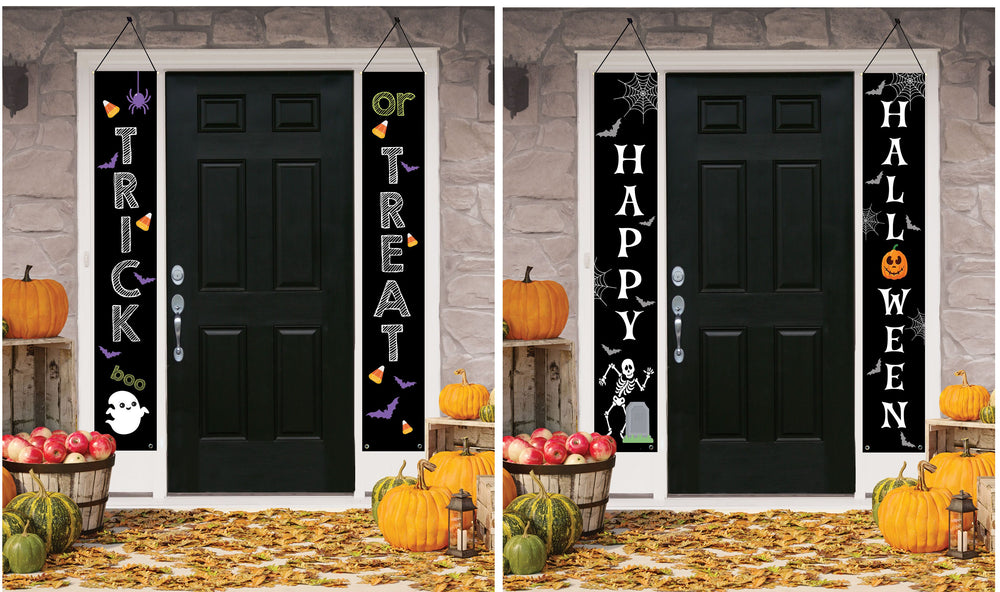 Halloween Home Door Banner
