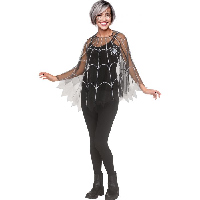 Mesh Bling Poncho
