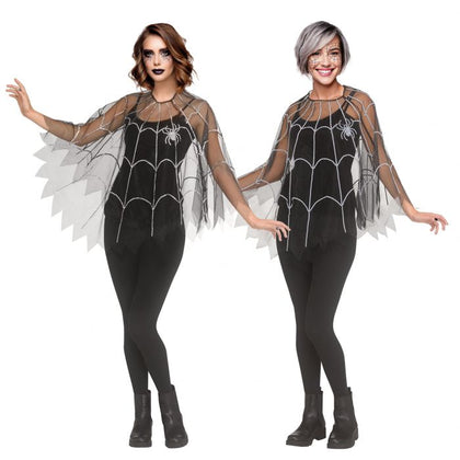Mesh Bling Poncho