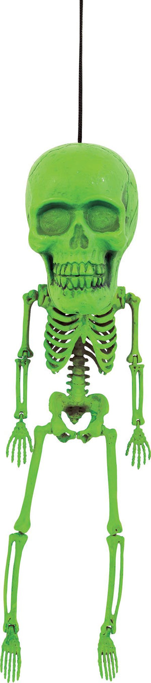 17" Neon Big Head Skeleton