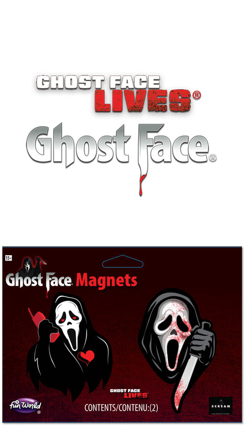 Ghost Face® Magnets - 2 PACK