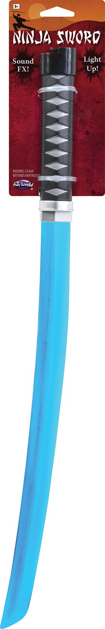 22" Light Up Ninja Sword w/Sound FX