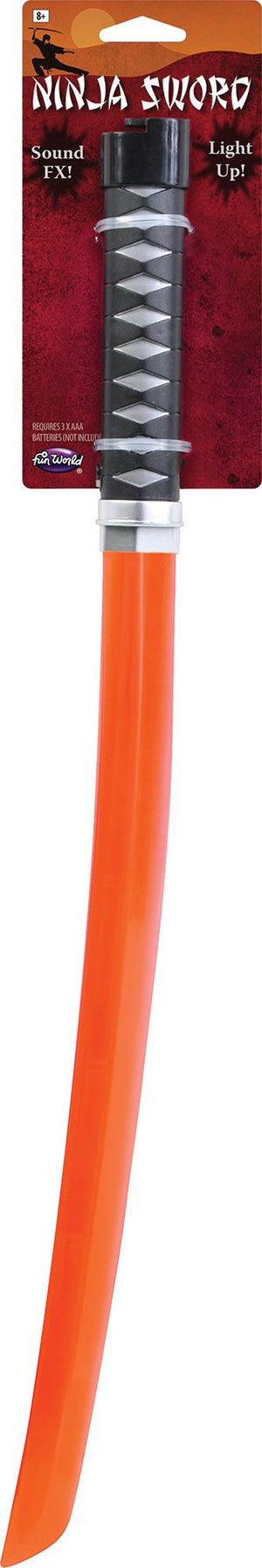 22" Light Up Ninja Sword w/Sound FX