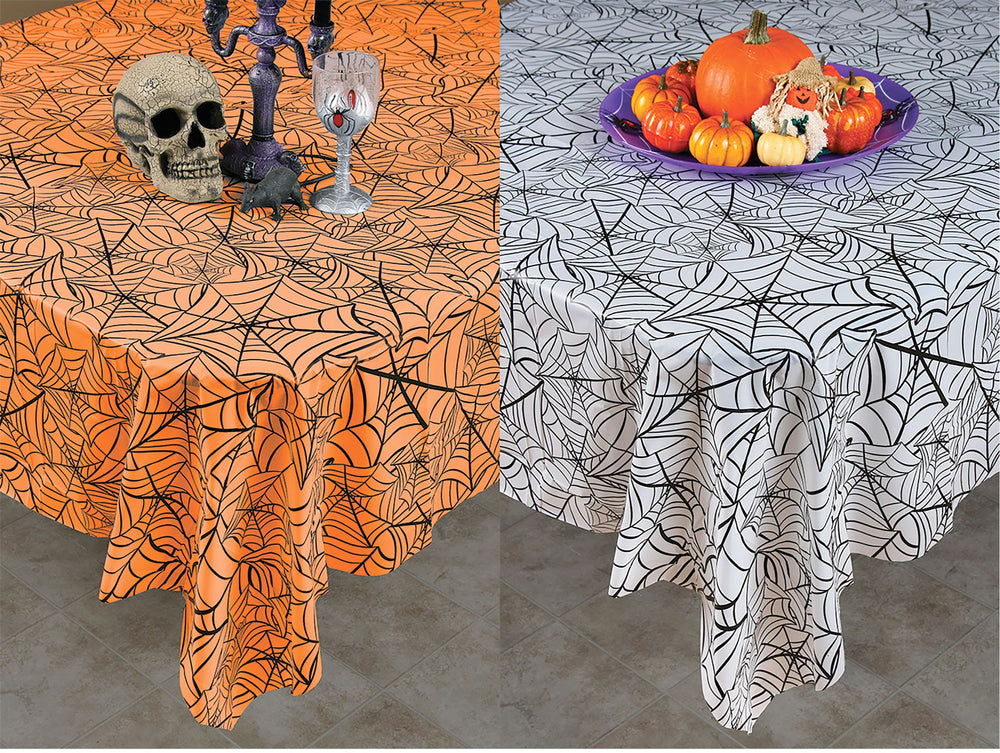 108" x 54" Spider Web Tablecloth