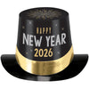 2026 Cheers For The New Year Printed Top Hat