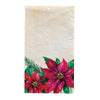 Traditional Poinsettia Guest Towels 16ct