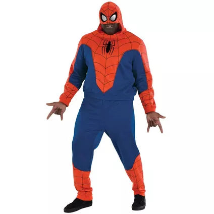Adult Spider-Man Plus Size Sweatsuit Costume - Marvel