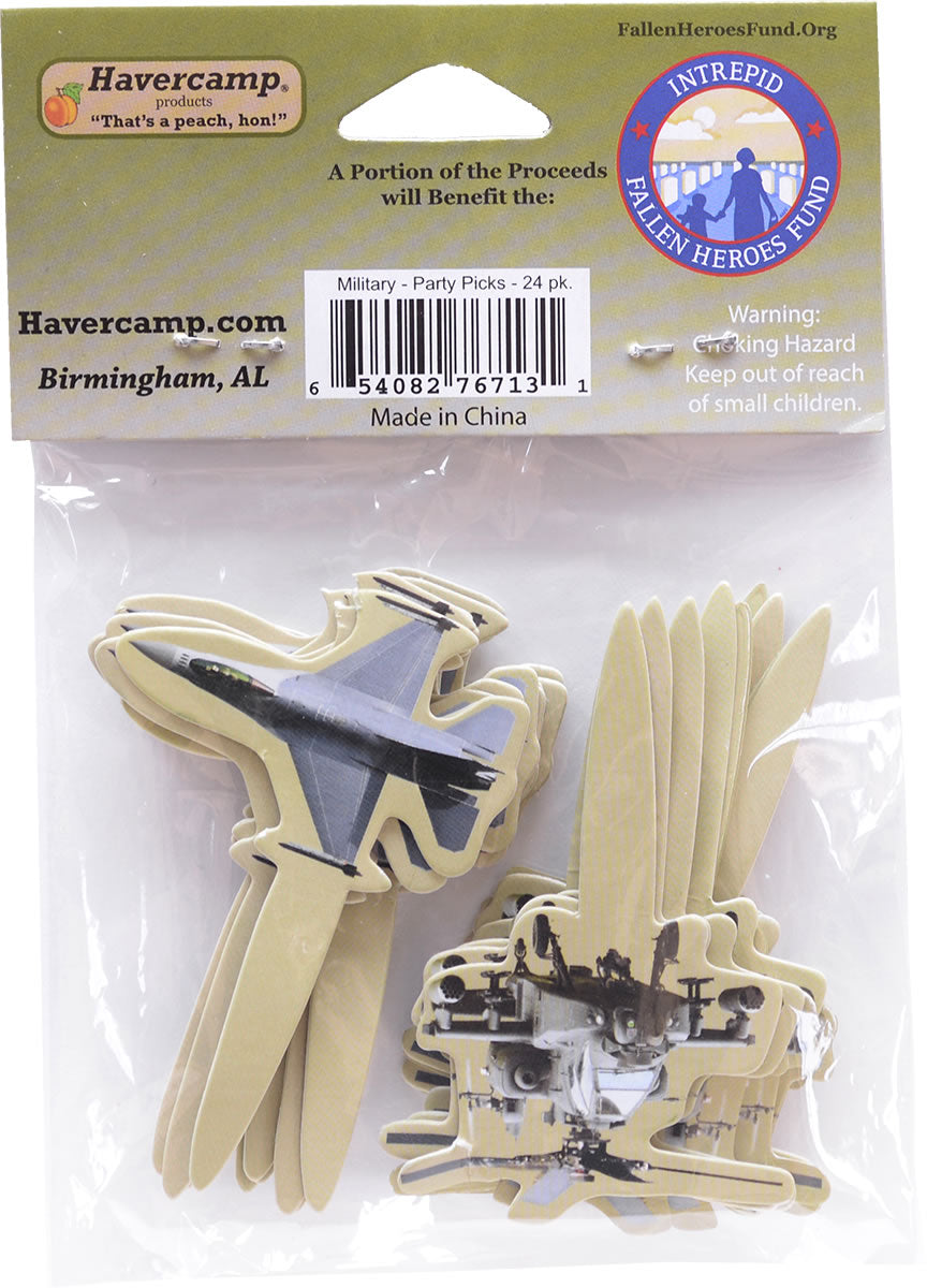 American Heroes – Party Picks 24ct