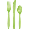 Assorted Plastic Cutlery 24ct | Fresh Lime