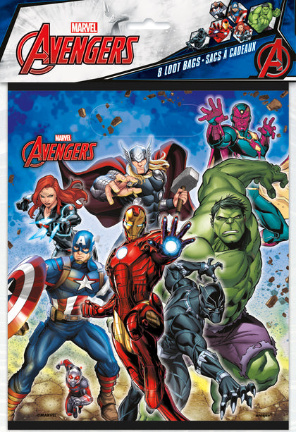 Avengers Loot Bags  8ct