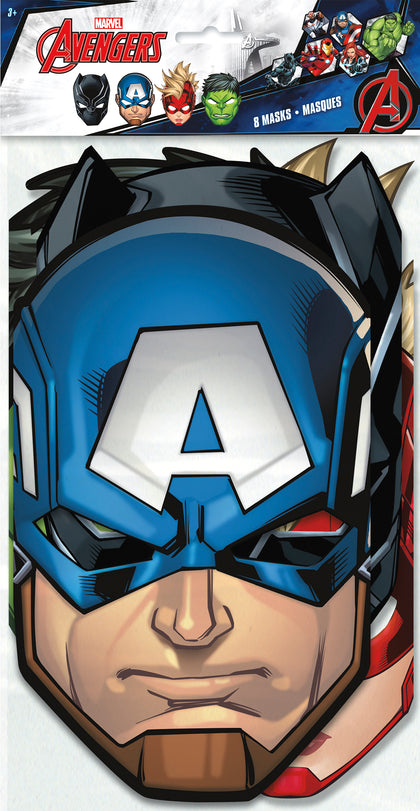 Avengers Masks  8ct