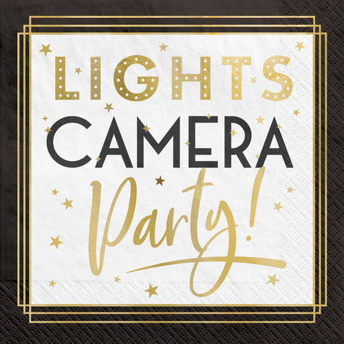 Awards Night Beverage Napkins 40ct