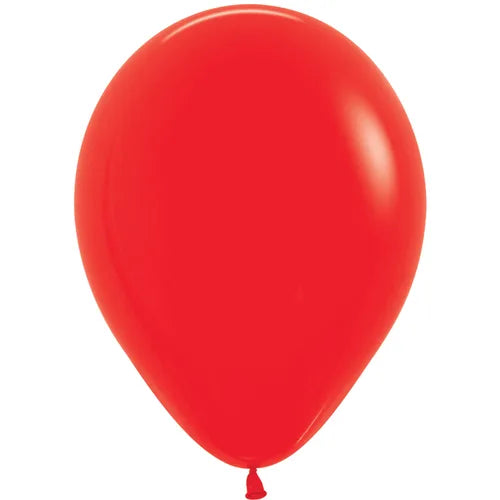 5" FASHION Red- 50 CT